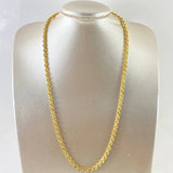 Cadena Lazo 10gr / 60cm / 4.2mm Oro Amarillo +3 18K
