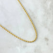 Cadena Lazo 3.8gr / 45cm / 2.6mm Oro Amarillo +3 18K