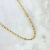 Cadena Lazo 5.25gr / 60cm / 2.7mm Oro Amarillo +3 18K ©