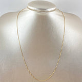 Cadena Veneciana 1.25gr / 50cm / 1mm Oro Amarillo +3