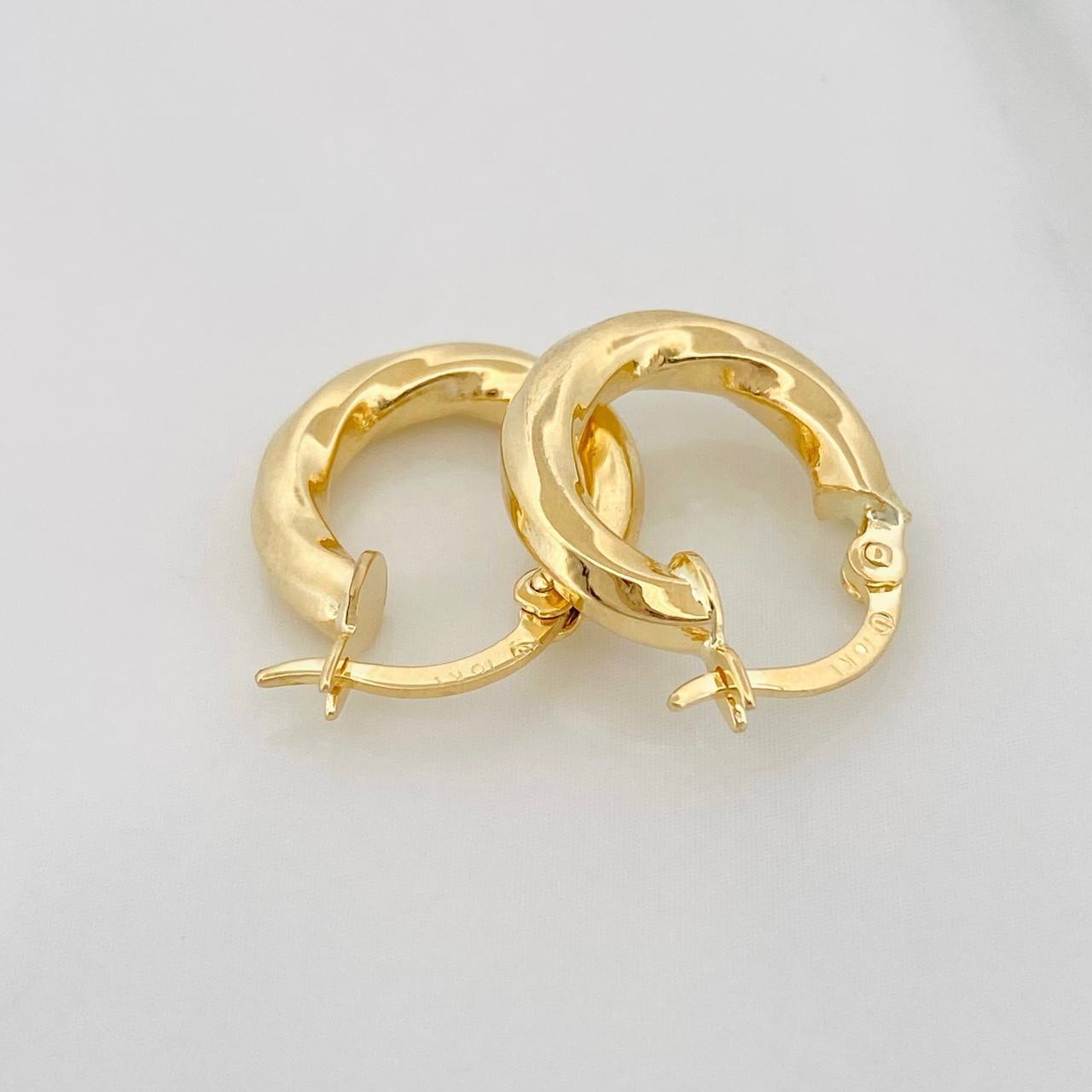 Candongas Kari 1.5 g / 1.5 cm Oro Amarillo 18K