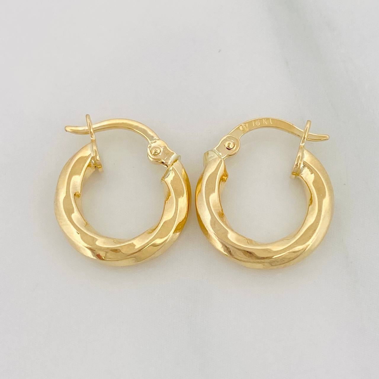 Candongas Kari 1.5 g / 1.5 cm Oro Amarillo 18K