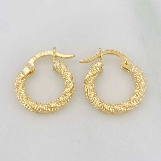 Candongas Majo 1.05 g / 1.5 cm Oro Amarillo 18K