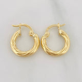 Candongas Mary 1.35 g / 1.5 cm Oro Amarillo 18K