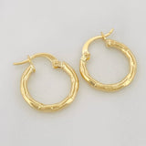 Candongas Val 1.3 g / 1.8 cm Oro Amarillo 18K