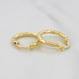 Candongas Val 1.3 g / 1.8 cm Oro Amarillo 18K