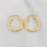 Candongas Val 1.3 g / 1.8 cm Oro Amarillo 18K