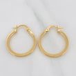 Candongas Fabi 1.7 g / 2.5 cm Oro Amarillo 18K
