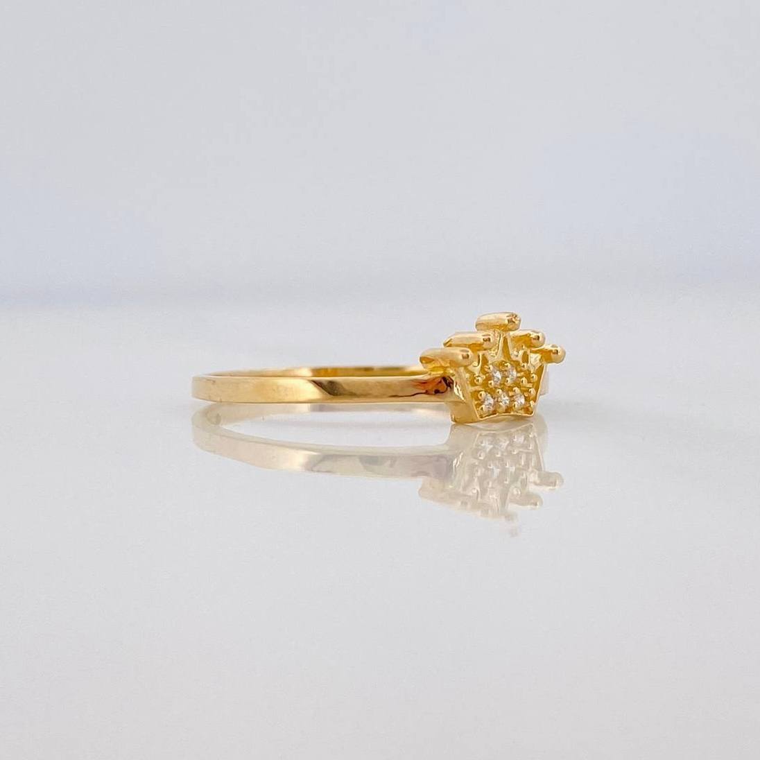 Anillo Corona 1.15 g / T6 Oro Amarillo 18K