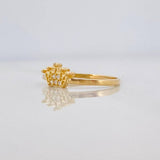 Anillo Corona 1.15 g / T6 Oro Amarillo 18K