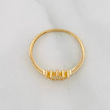 Anillo Corona 1.15 g / T6 Oro Amarillo 18K
