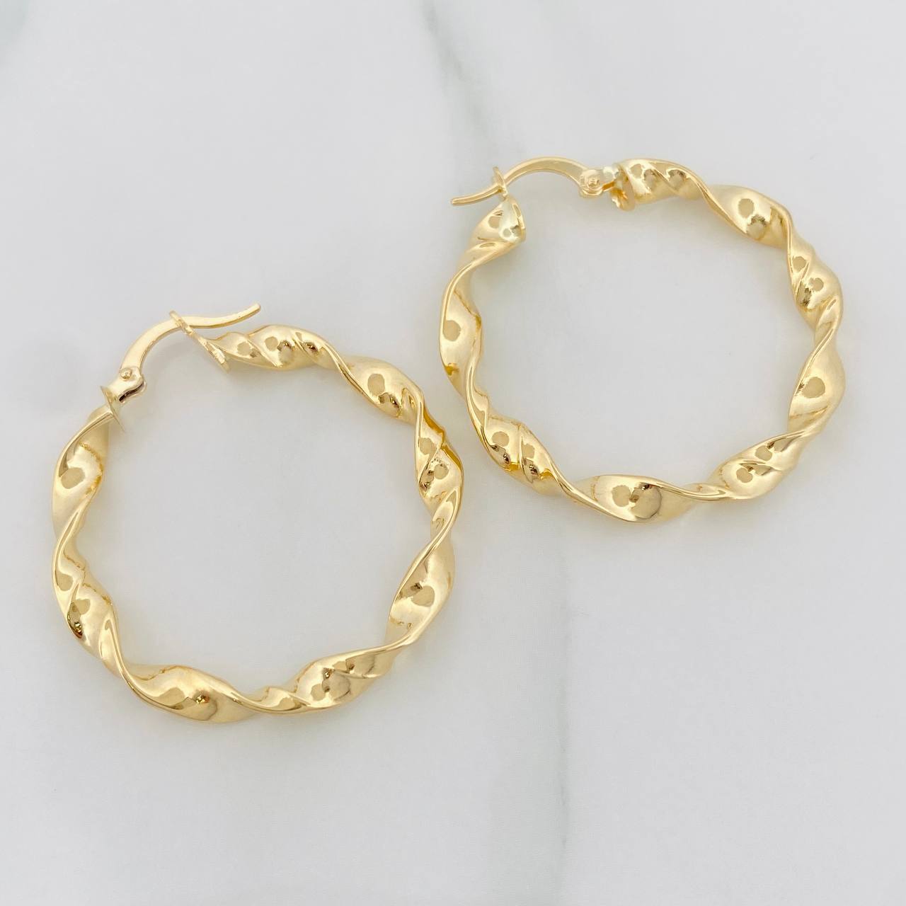 Candongas Demi 3.05 g / 3.5 cm Oro Amarillo 18K