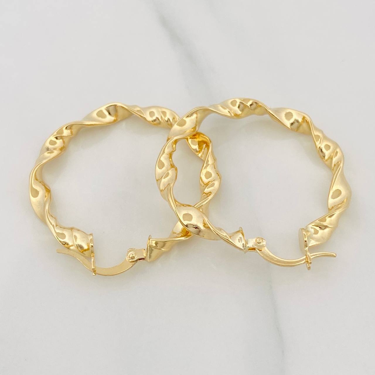 Candongas Demi 3.05 g / 3.5 cm Oro Amarillo 18K