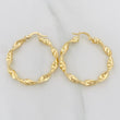 Candongas Demi 3.05 g / 3.5 cm Oro Amarillo 18K