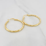 Candongas Ale 2.05 g / 3.3 cm Oro Amarillo 18K