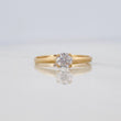 Anillo Solitario 1.65 g / T6 1/2 Oro Amarillo 18K