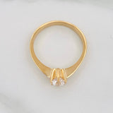 Anillo Solitario 2 g / T5 1/2 Oro Amarillo 18K
