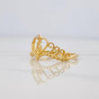 Anillo 15'S Corazon 1.4 g / T5 Oro Amarillo 18K