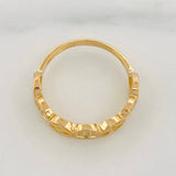 Anillo Figuras 2.25 g / T5 1/4 Oro Amarillo 18K