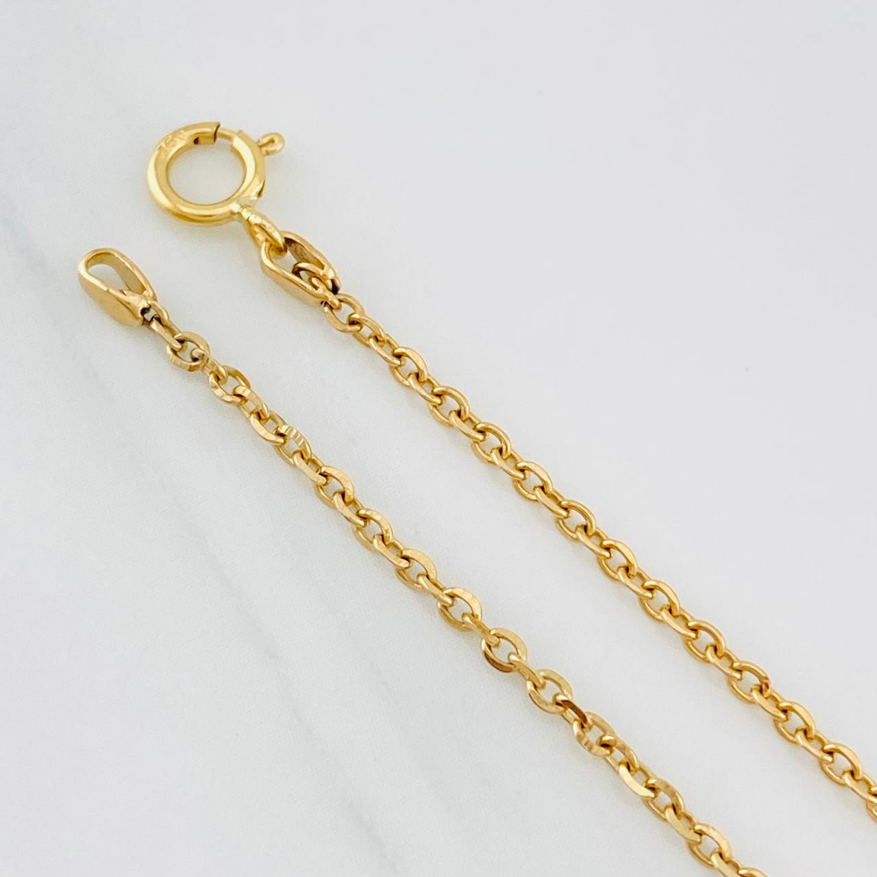 Pulso Aro Seguido Circulos 2.85g / 17.5cm / 1.52mm Oro Amarillo 18K