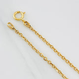 Pulso Aro Seguido Circulos 2.85g / 17.5cm / 1.52mm Oro Amarillo 18K