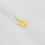 Dije Letra R 0.95g / 2.2cm Oro Amarillo 18K