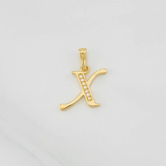 Dije Letra X 1g / 1.8cm Oro Amarillo 18K