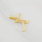 Dije Letra X 1g / 1.8cm Oro Amarillo 18K