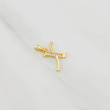Dije Letra X 1g / 1.8cm Oro Amarillo 18K