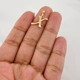 Dije Letra X 1g / 1.8cm Oro Amarillo 18K