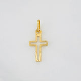 Dije Cruz 0.7g / 2cm Oro Amarillo 18K
