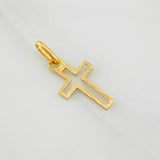 Dije Cruz 0.7g / 2cm Oro Amarillo 18K