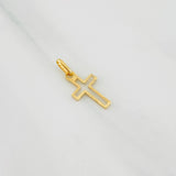 Dije Cruz 0.7g / 2cm Oro Amarillo 18K