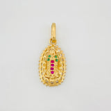 Dije Virgen de Guadalupe 1.55g / 2.3cm Oro Amarillo 18K