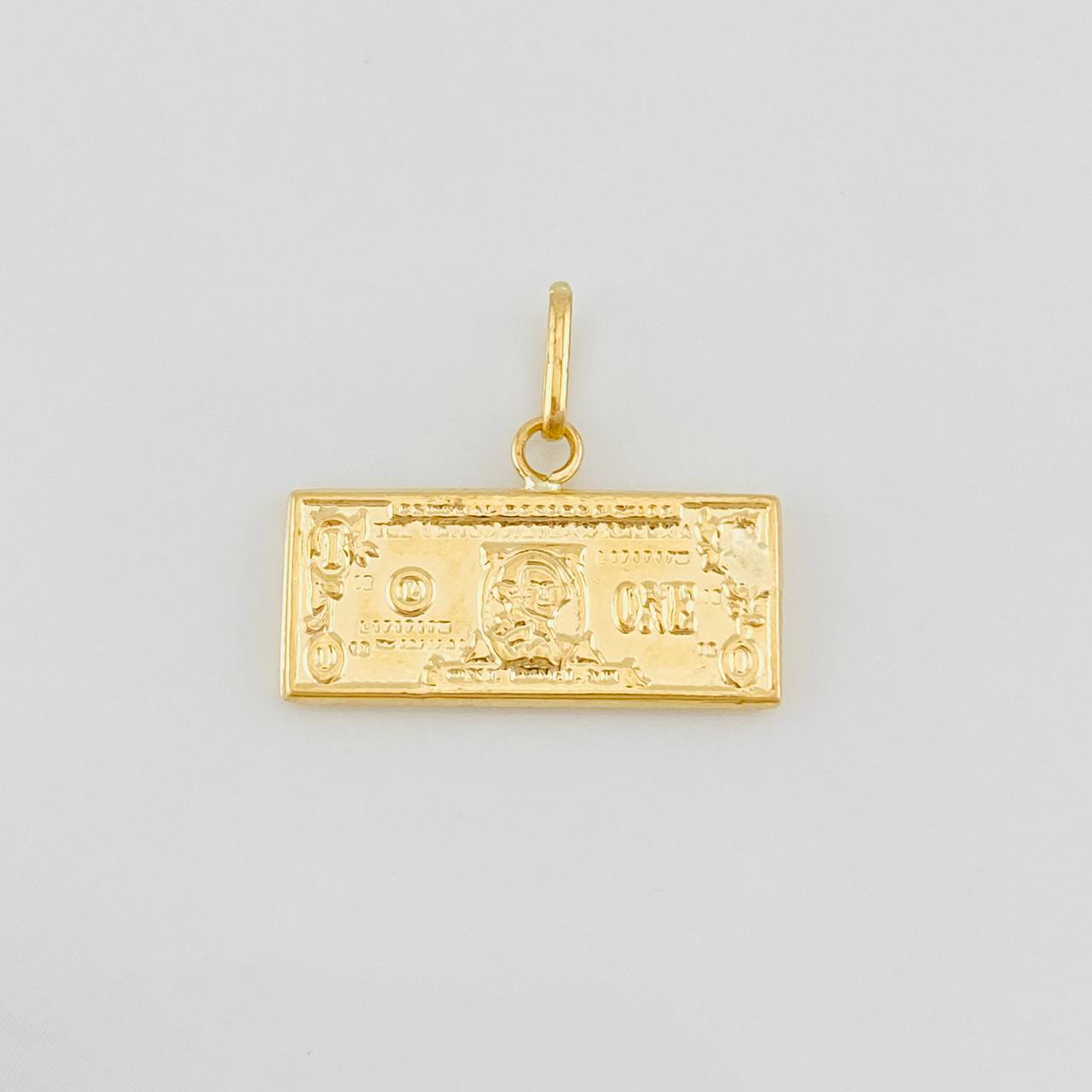 Dije One Dolar 0.65g / 1.6cm Oro Amarillo 18K