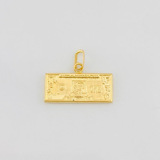 Dije One Dolar 0.8g / 1.5cm Oro Amarillo 18K