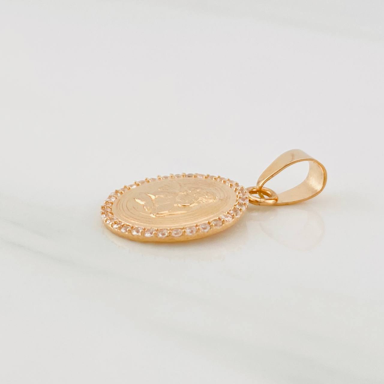 Dije Angel 3.65g / 2.5cm Oro Rosa 18K