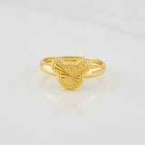 Anillo Raton Diamantado 1g / T5 1/4 Oro Amarillo 18K
