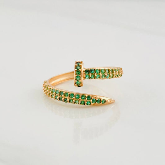 Anillo Clavo 2.2g / T6 1/4 Oro Rosa 18K