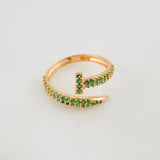 Anillo Clavo 2.2g / T6 1/4 Oro Rosa 18K