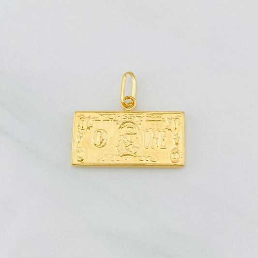 Dije One Dolar 0.95g / 1.9cm Oro Amarillo 18K