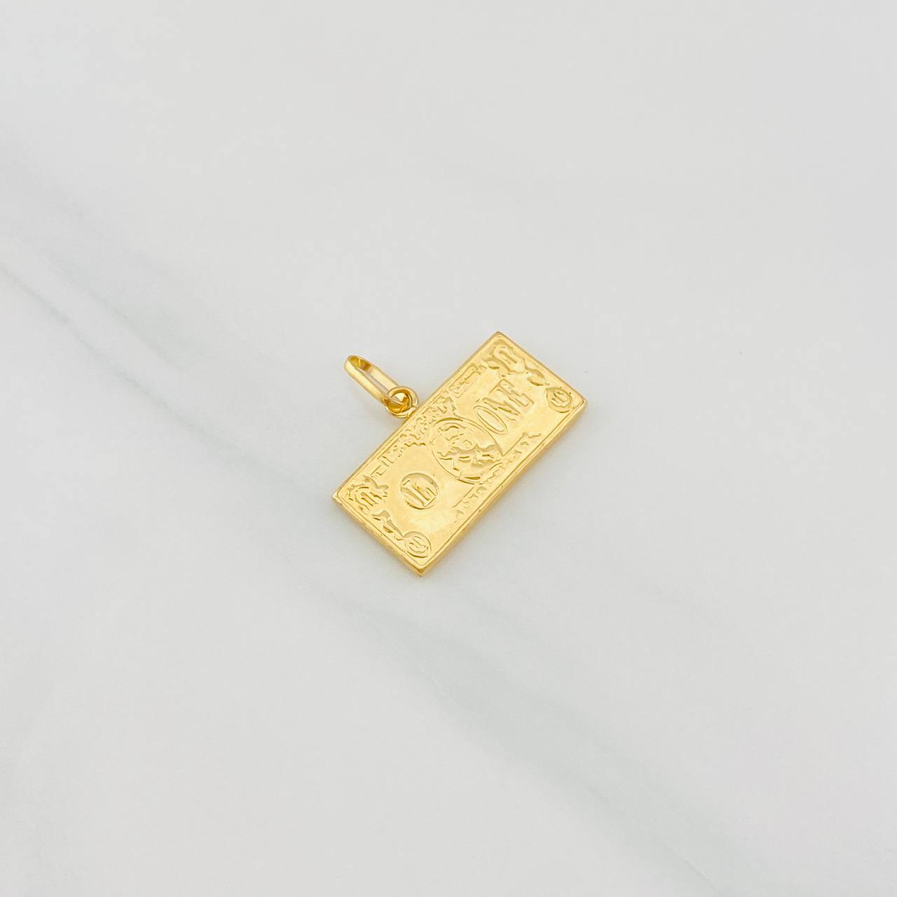 Dije One Dolar 0.95g / 1.9cm Oro Amarillo 18K