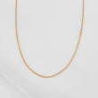 Cadena Aro Seguido 1.3g / 50cm / 0.85mm Oro Rosa 18K