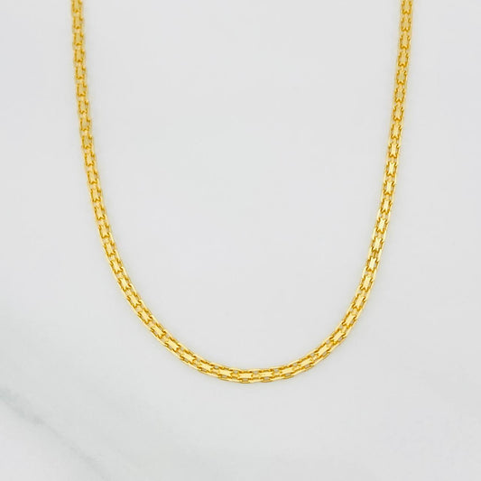Cadena China 2.95g / 45cm / 1.65mm Oro Amarillo 18K