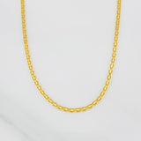 Cadena China 2.95g / 45cm / 1.65mm Oro Amarillo 18K