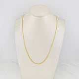Cadena China 2.95g / 45cm / 1.65mm Oro Amarillo 18K