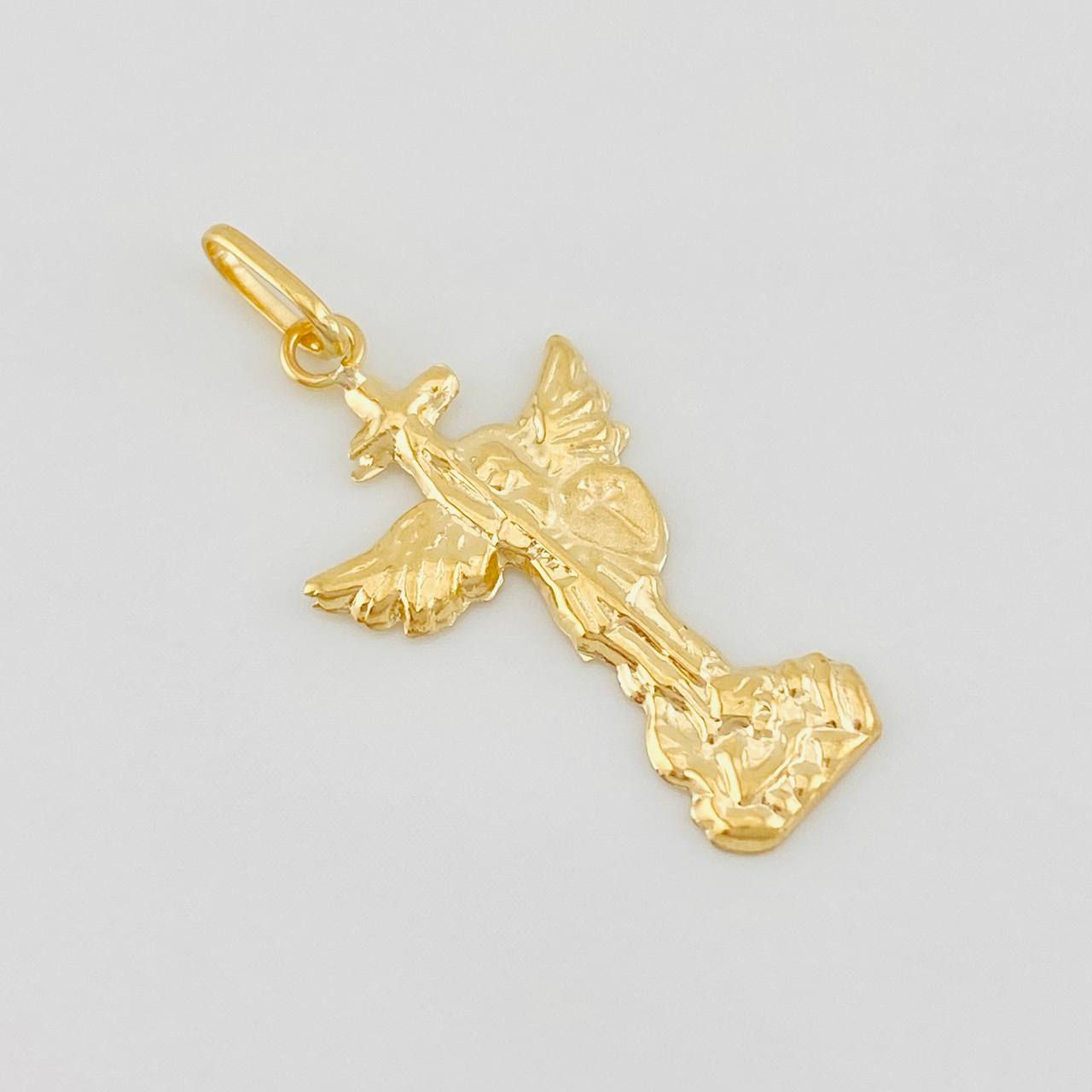 Dije San Miguel Arcangel 0.65g / 2.8cm Oro Amarillo 18K