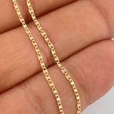 Cadena Escalera 1.45gr / 45.5cm / 1.3mm Tres Oros +3 18K %