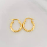 Candongas Mary 0.9g / 2cm Oro Amarillo 18K