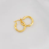 Candongas Mary 0.9g / 2cm Oro Amarillo 18K